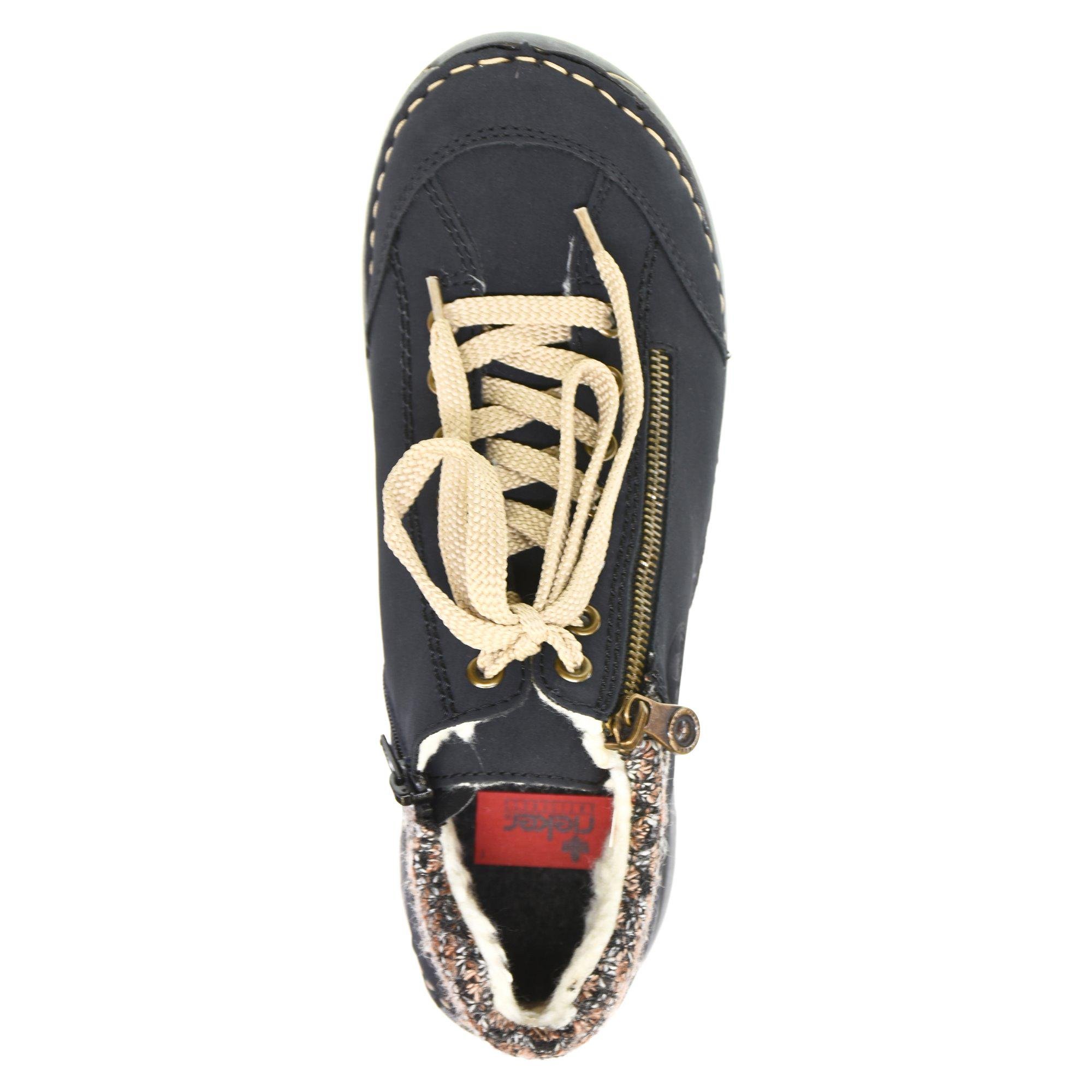 Черевики жіночі зимові Rieker р. 37 Темно-синій (013485-37) - фото 6 Черевики жіночі зимові Rieker р. 37 Темно-синій (013485-37) - фото 6