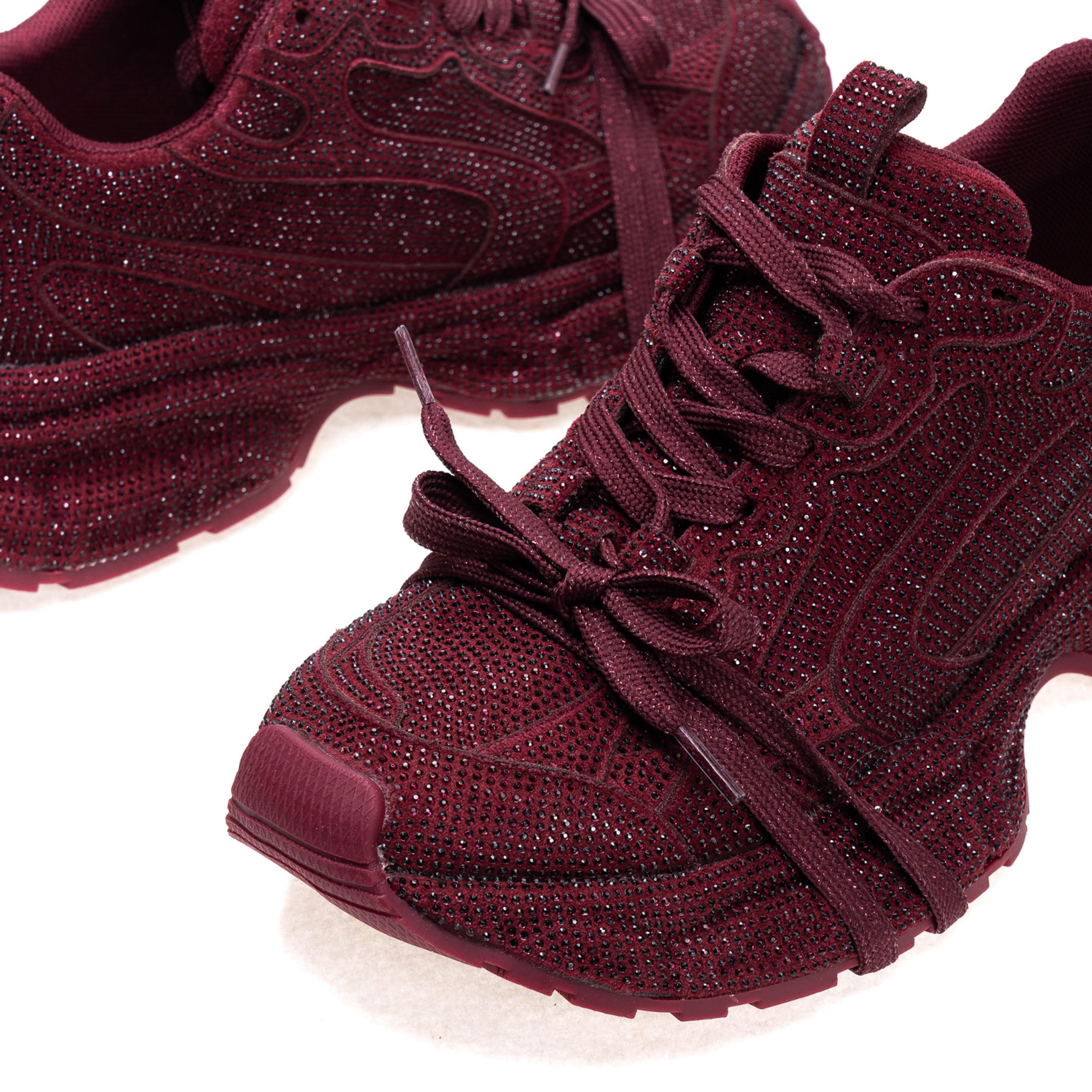 Кроссовки Bigrosse 01569 р. 36 Бордовый (104363595) - фото 3