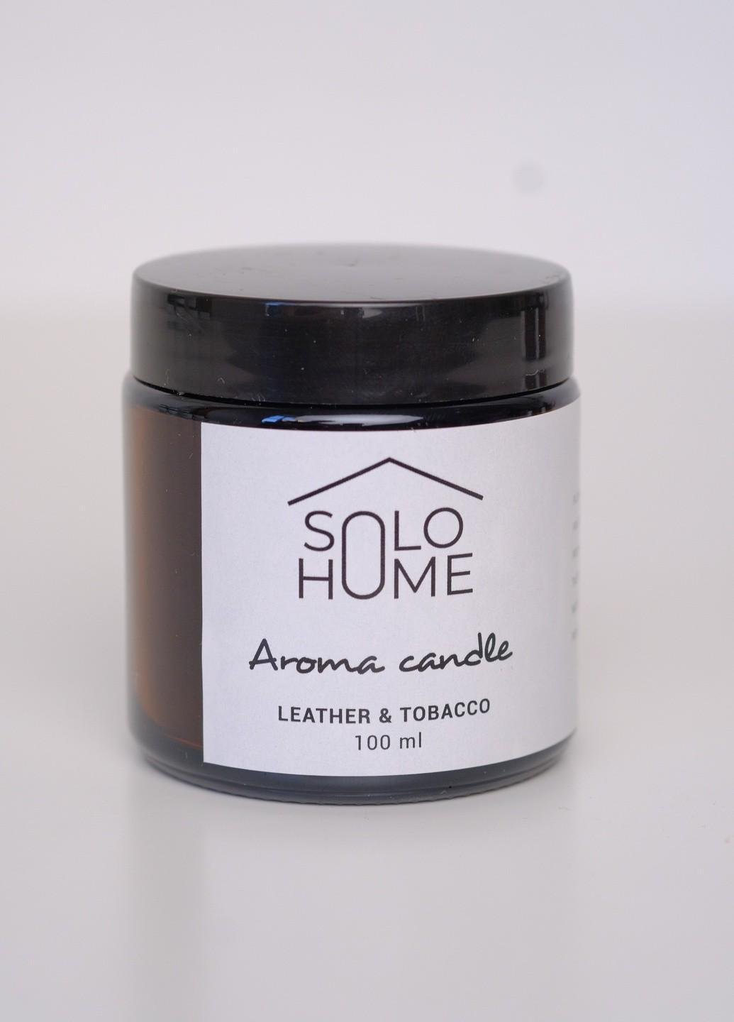 Свічка Solo Home Leather & Tobacco 50 мл (SH-64-115) Свічка Solo Home Leather & Tobacco 50 мл (SH-64-115)