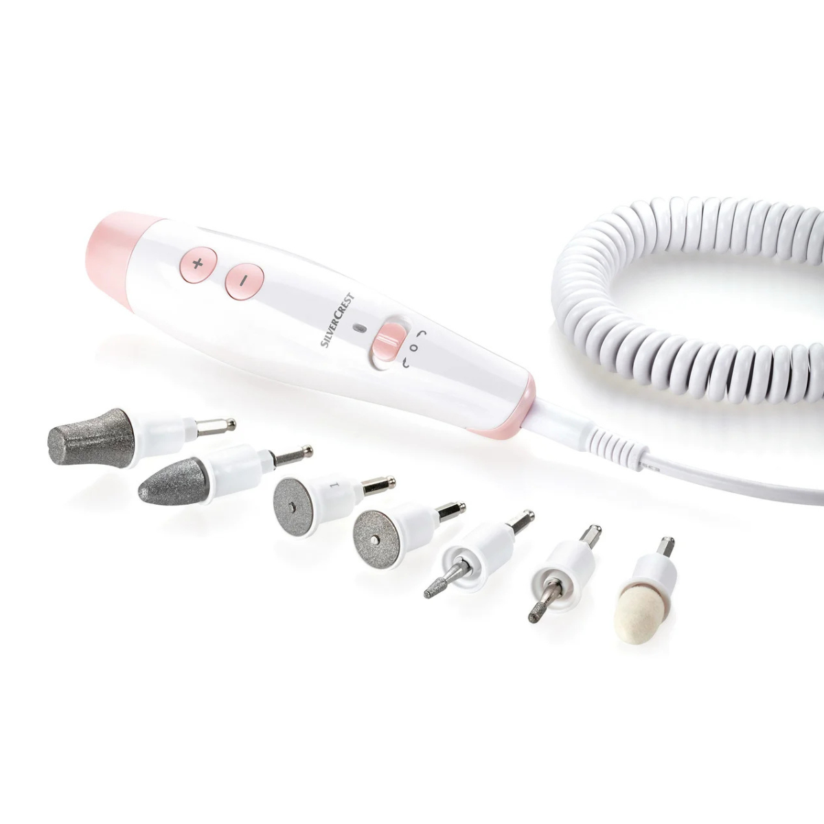 Набір для манікюру та педикюру фрезер Silver Crest SMPS 7 E1 Pink (100864) Набір для манікюру та педикюру фрезер Silver Crest SMPS 7 E1 Pink (100864)