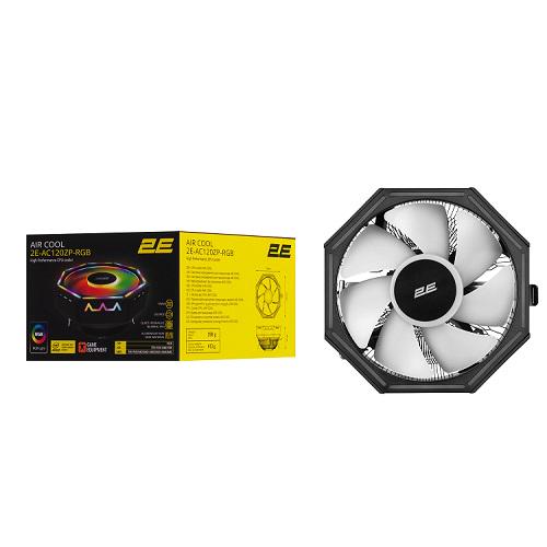 Кулер для процессора 2E Gaming Air Cool AC120ZP-RGB LRGB TDP 95W - фото 9