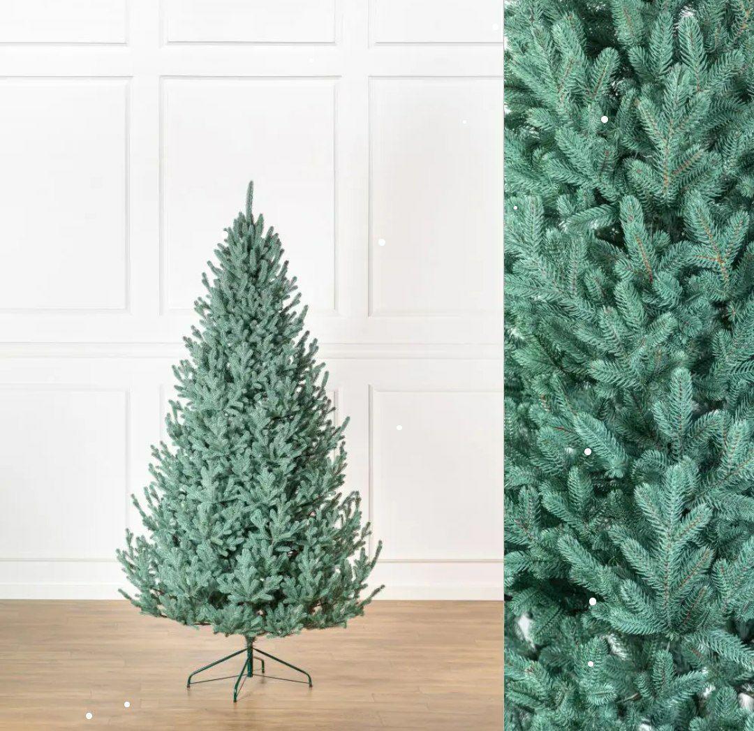 Штучна ялинка Віденська лита з металевою підставкою 2,30 м Блакитний (NYT15125) - фото 9 Штучна ялинка Віденська лита з металевою підставкою 2,30 м Блакитний (NYT15125) - фото 9