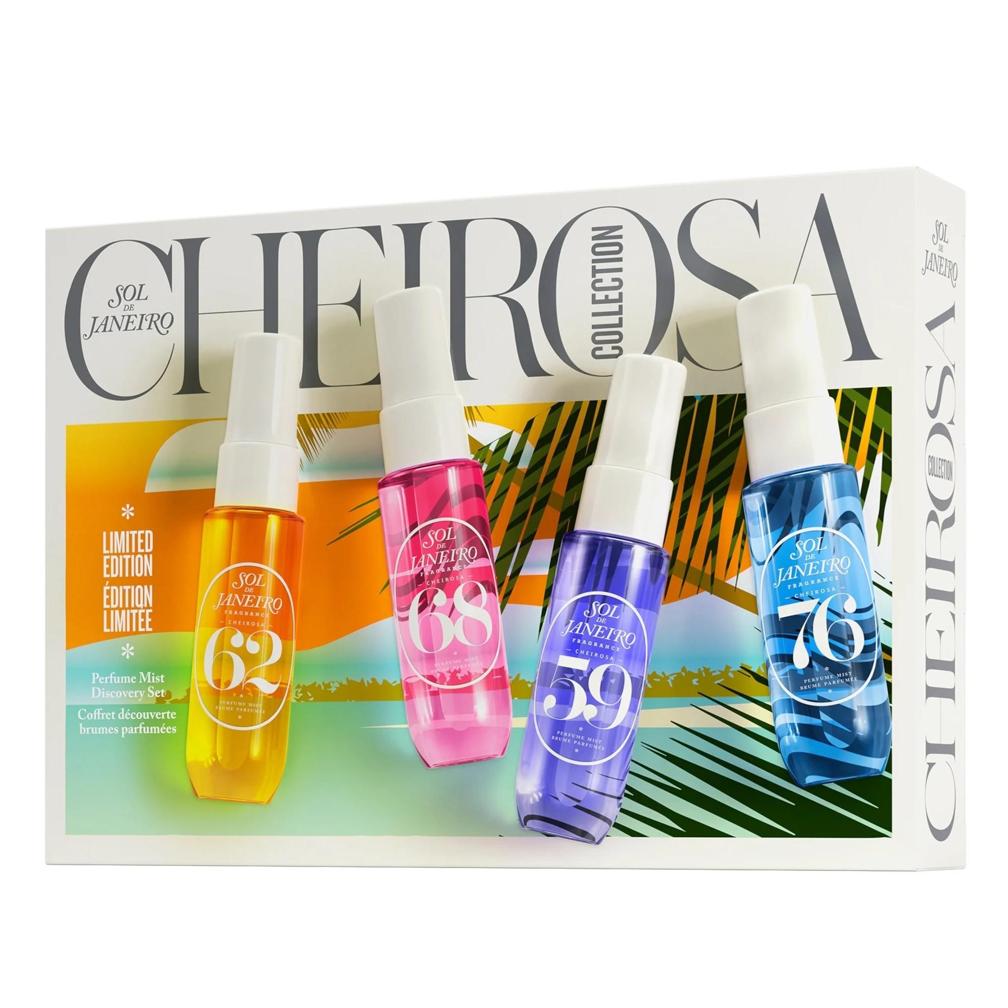 Набор из 4 ароматов Cheirosa Sol de Janeiro Limited Edition Perfume Mist 4х30 мл Набор из 4 ароматов Cheirosa Sol de Janeiro Limited Edition Perfume Mist 4х30 мл
