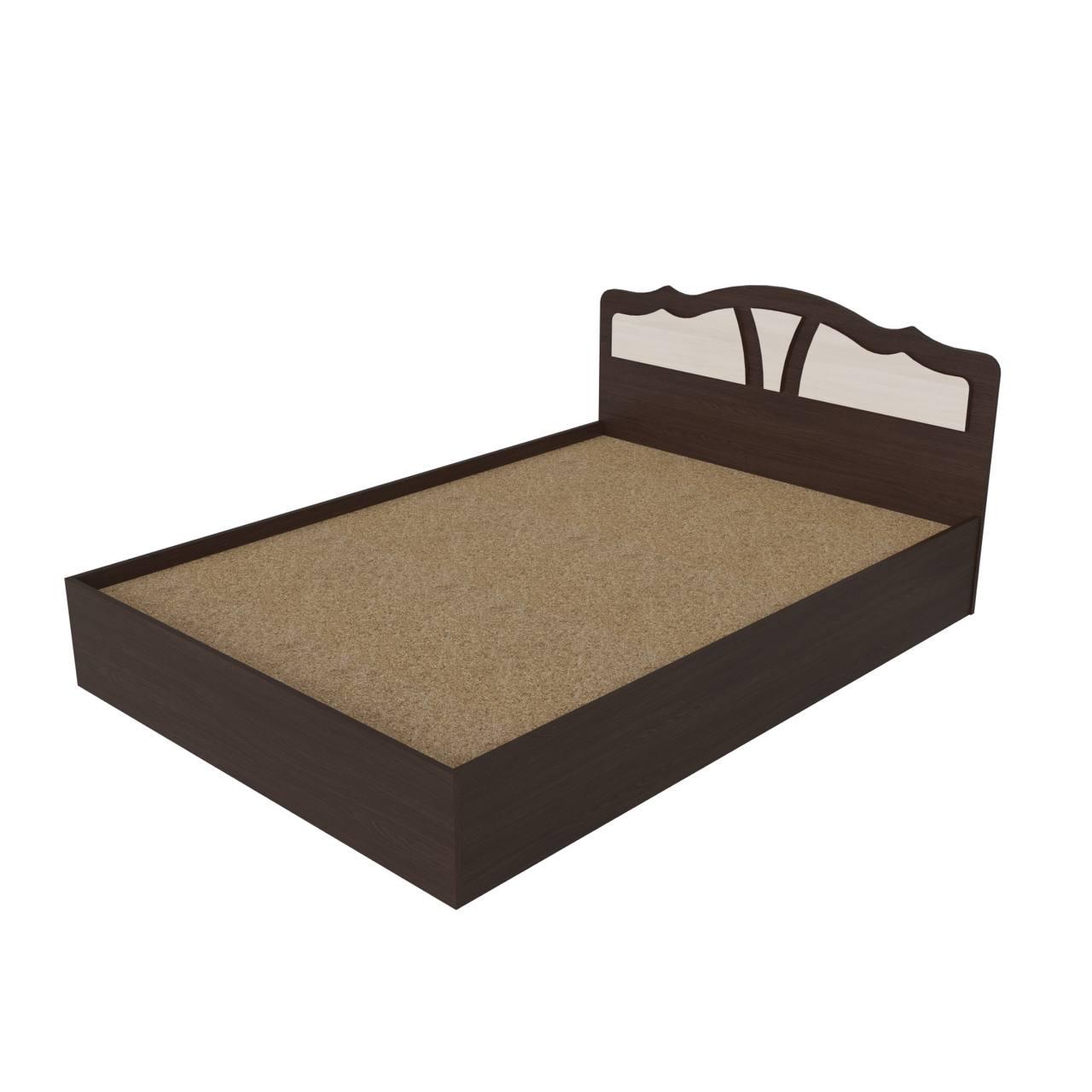 Кровать двуспальная ДСП Aura 144х204х90 см (000050110)