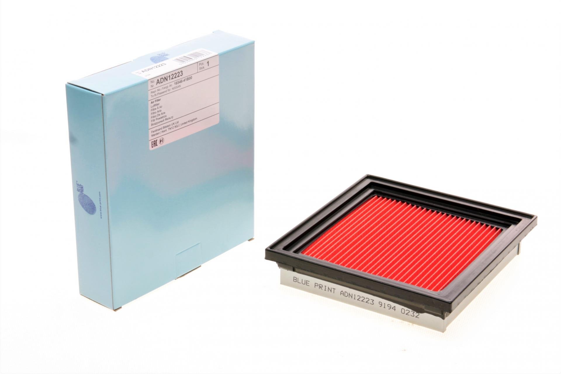 Фильтр воздушный BLUE PRINT для Nissan Micra 1,0-1,4i 92-10/Note 1,4i 06-12 (ADN12223)