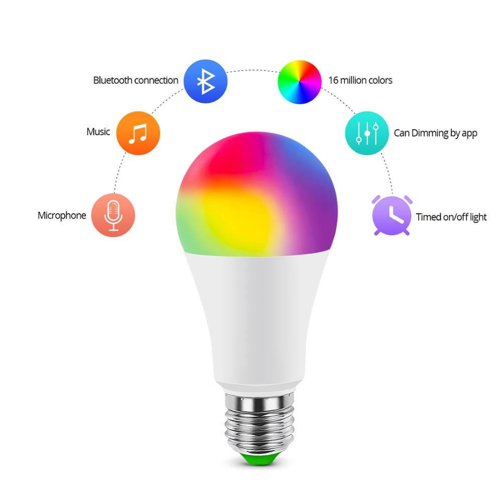 Wi-Fi смарт лампа Dohome RGB для HomeKit - фото 4