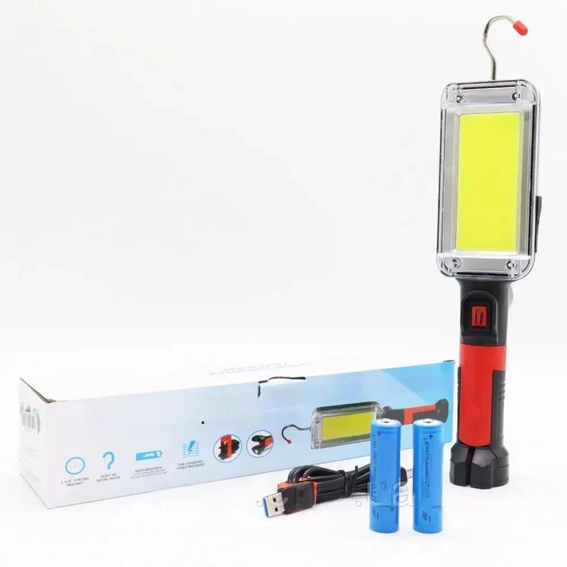 Фонарик аккумуляторный ZJ-8859 20 Вт USB COB (234563178_280)