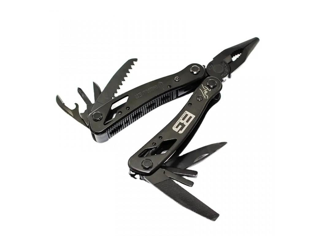 Мультитул плоскогубцы GERBER Bear Grylls 12в1 с набором бит Black (26466042)