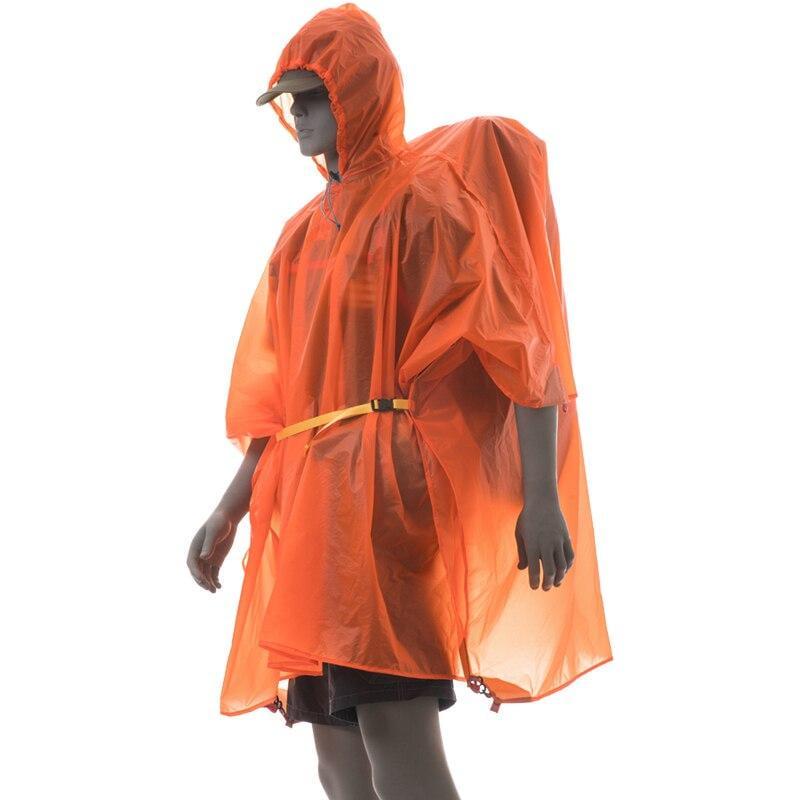 Пончо-тент 3F Ul Gear 15D nylon Multi use P-15D Orange - фото 1