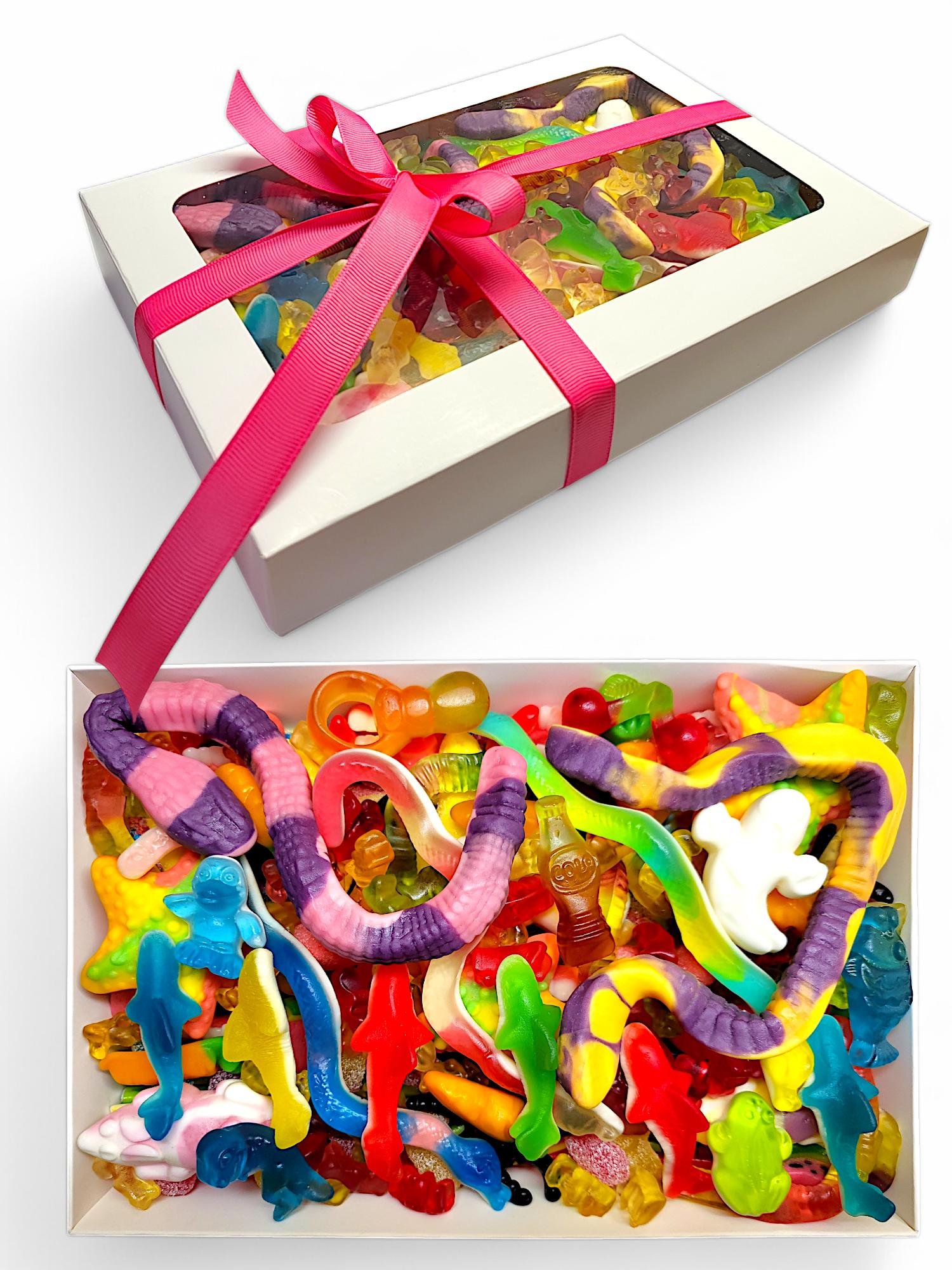 Подарочный бокс желейных конфет 1000 г - фото 2 Подарочный бокс желейных конфет 1000 г - фото 2