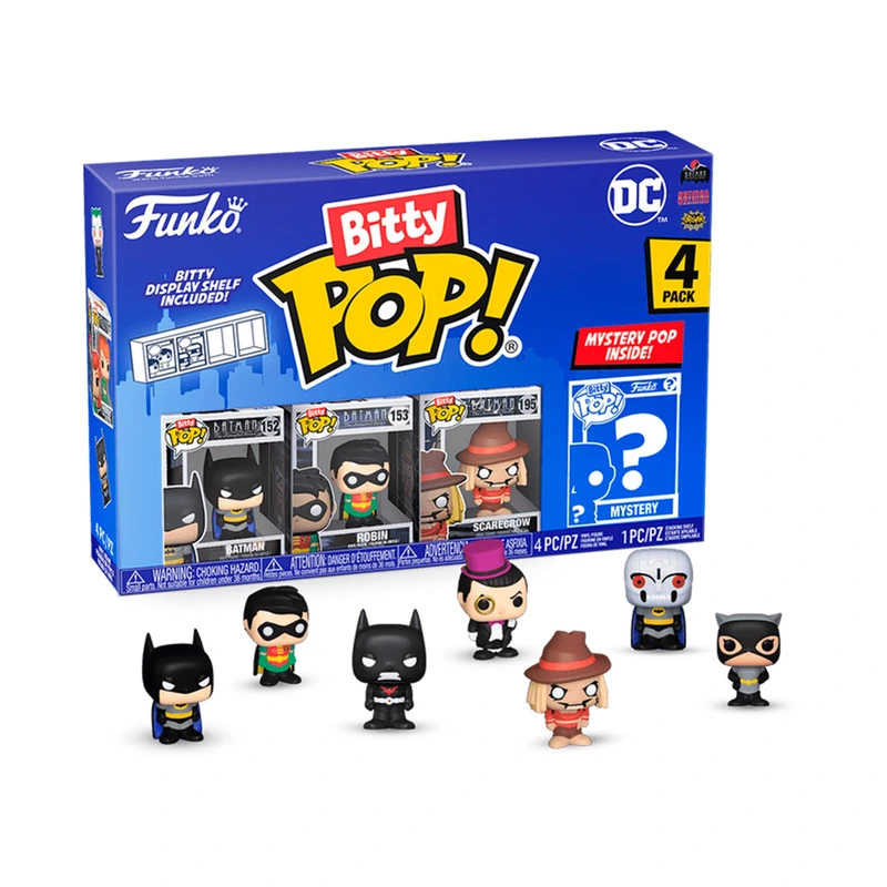 Набір ігрових фігурок BITTY POP серії DC 4 фігурки