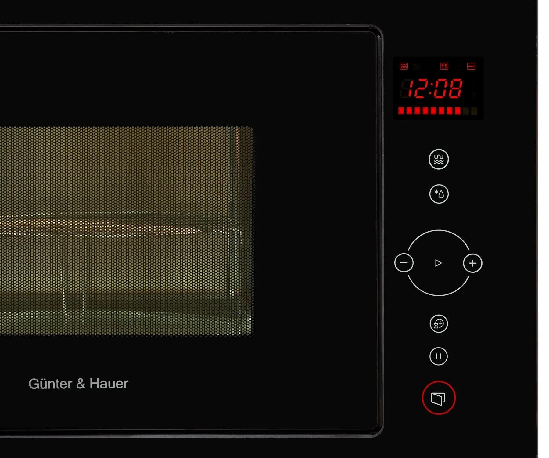 Микроволновая печь Gunter&Hauer EOK 2502 премиум-дизайн сенсорное управление 25 л Черный - фото 5 Микроволновая печь Gunter&Hauer EOK 2502 премиум-дизайн сенсорное управление 25 л Черный - фото 5