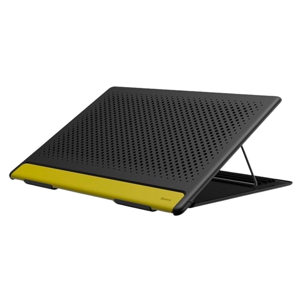 Подставка для ноутбуков Baseus Let's go Mesh Portable Laptop Stand Grey & Yellow SUDD-GY (69260)