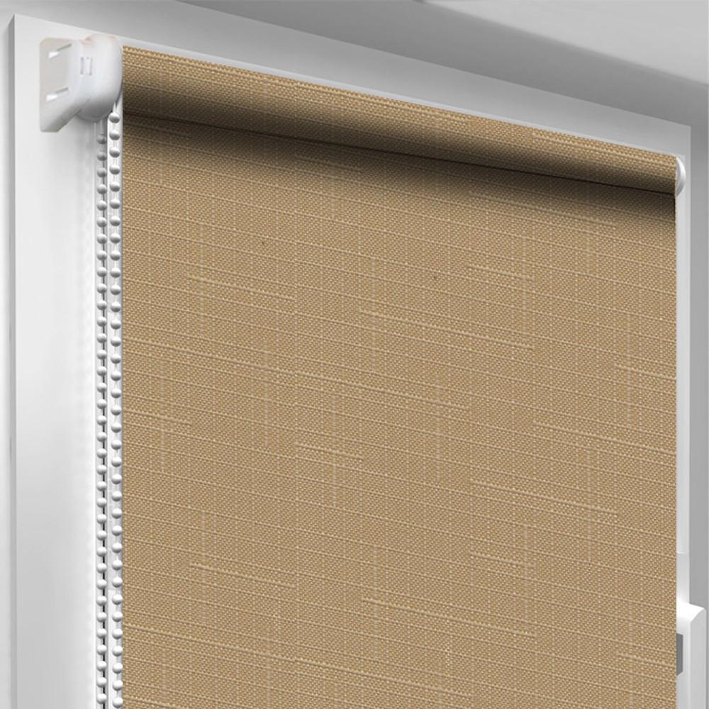 Рулонний штор DECO SHARM Льон 881 400х1700 мм Коричневий (1212832)