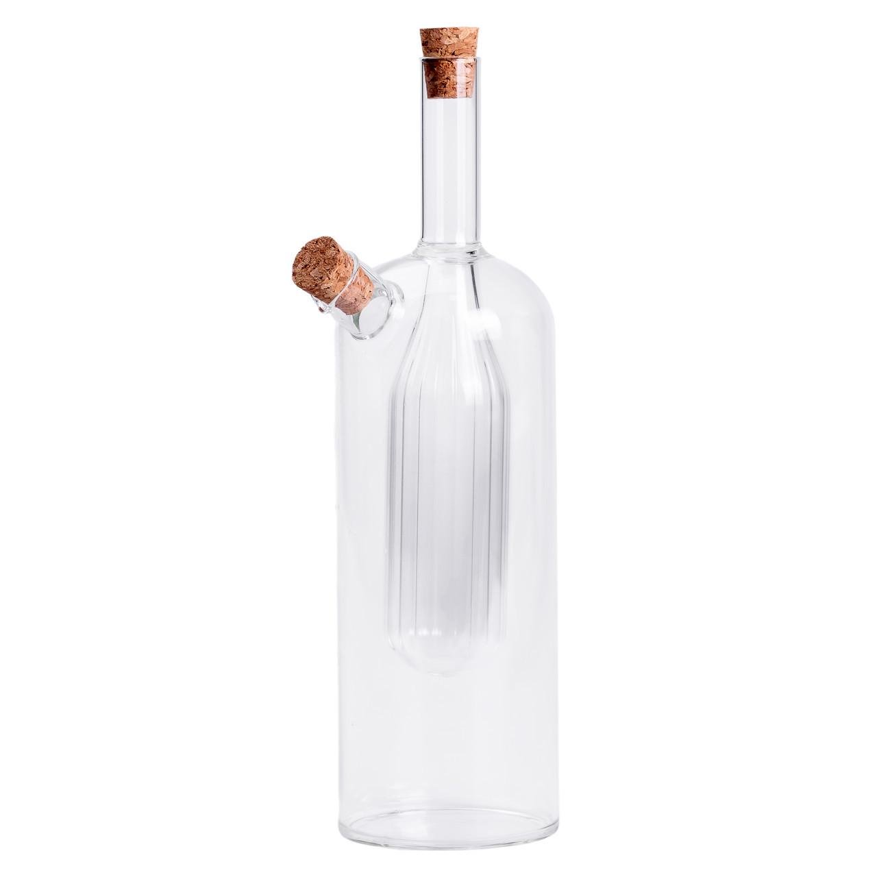 Скляна пляшка подвійна для олії та оцту 2в1 500 мл (HP-34-13) - фото 3 Скляна пляшка подвійна для олії та оцту 2в1 500 мл (HP-34-13) - фото 3