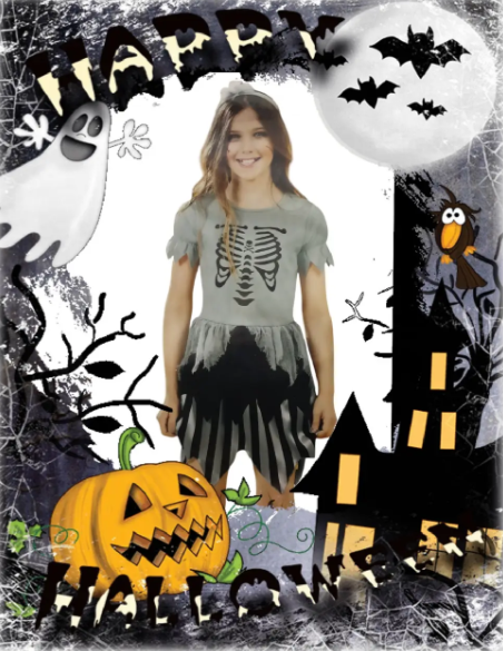 Костюм для Хэллоуина для девочки Пиратка М Серо-черный (145895) - фото 2 Костюм для Хэллоуина для девочки Пиратка М Серо-черный (145895) - фото 2