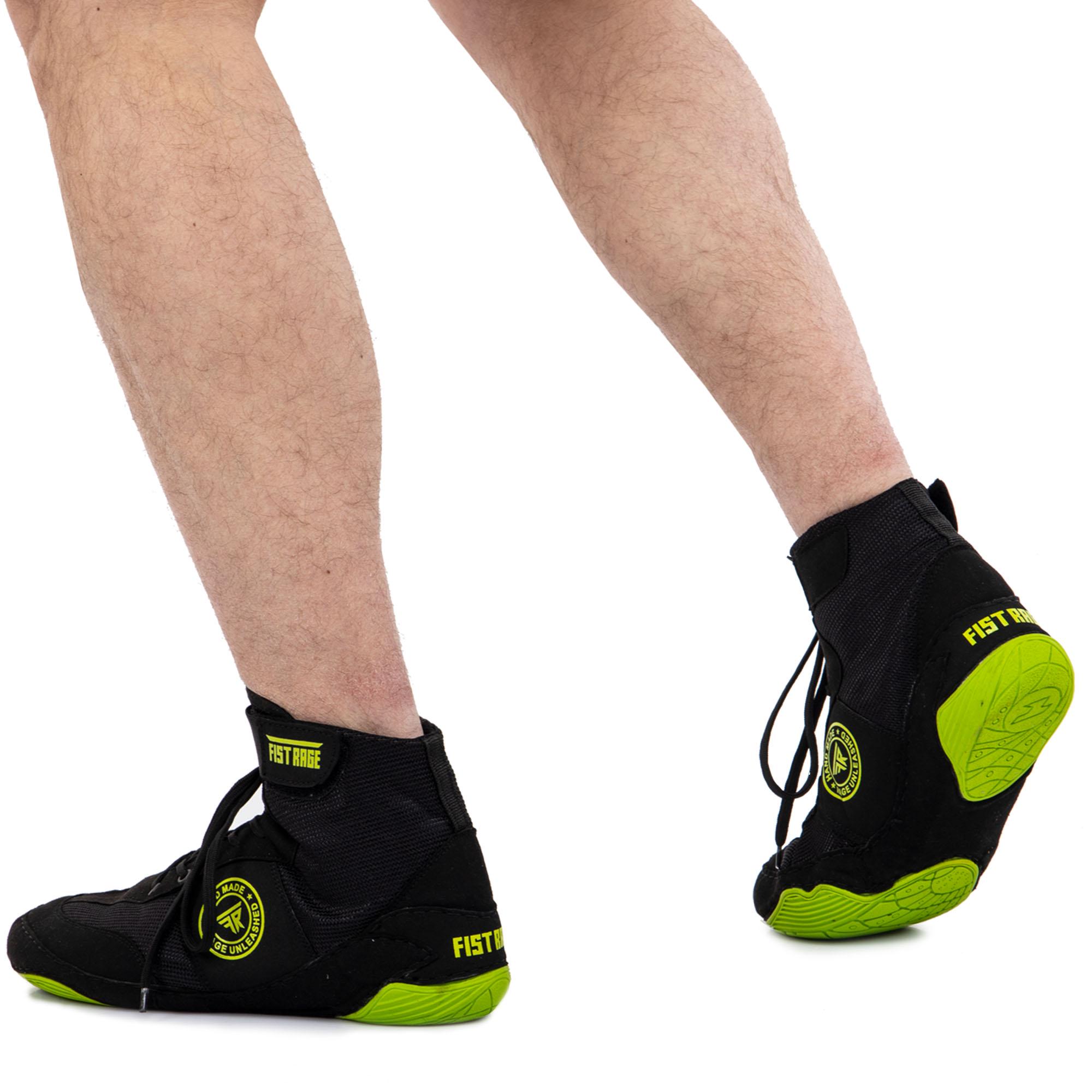 Борцівки FISTRAGE VL-8484 р. 38 Чорно-зелений (37508163) - фото 12 Борцівки FISTRAGE VL-8484 р. 38 Чорно-зелений (37508163) - фото 12