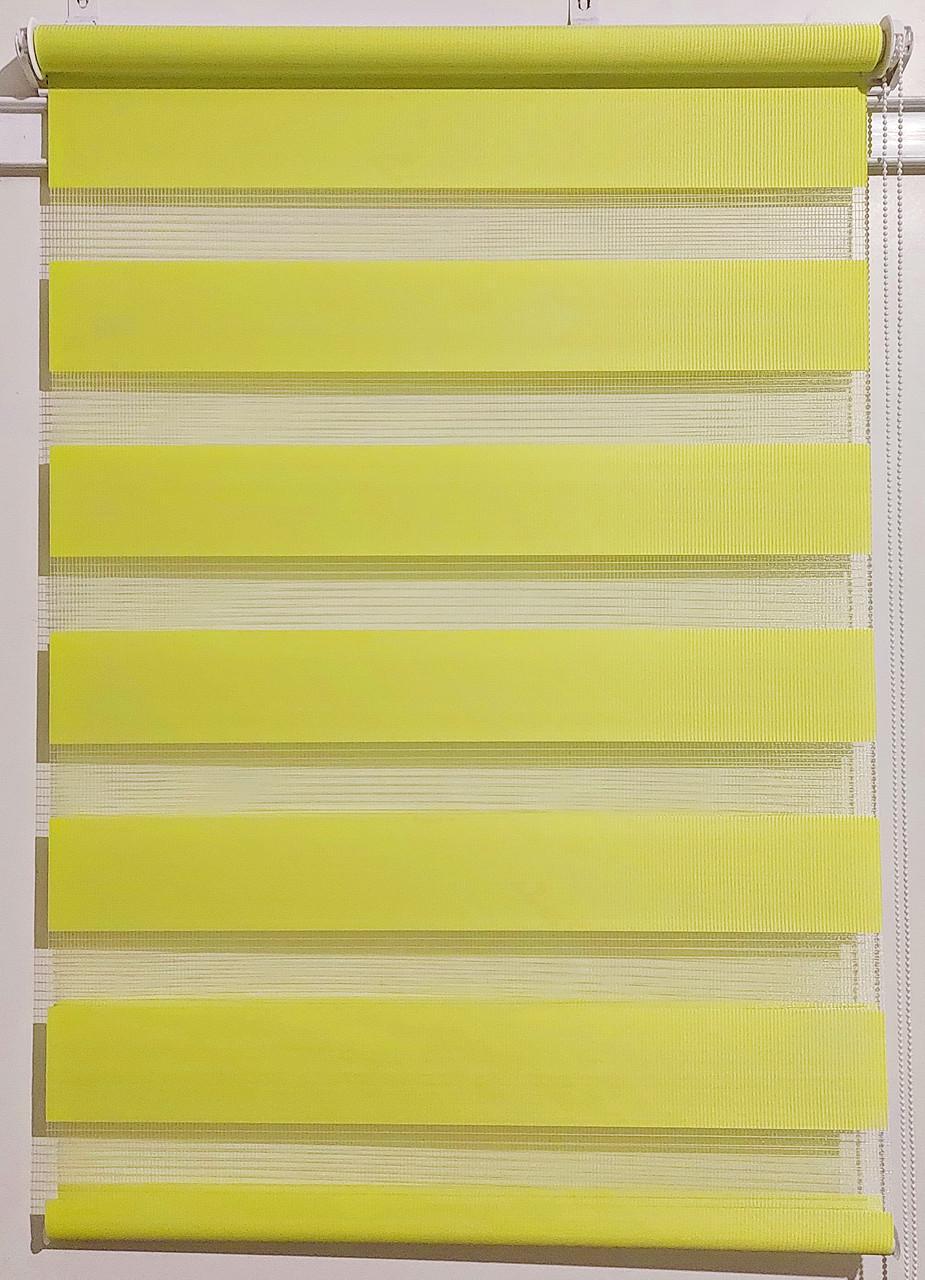 Рулонная штора день-ночь Miranda ВН DN-245 137,5х130 см Лайм (ВН DN-245-38)