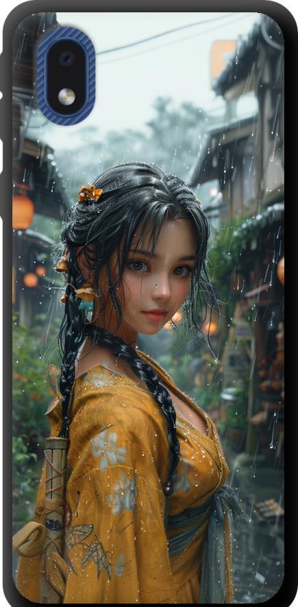 Чехол на Samsung Galaxy A01 Core A013F Anime-girl (6133b-2065-42517)