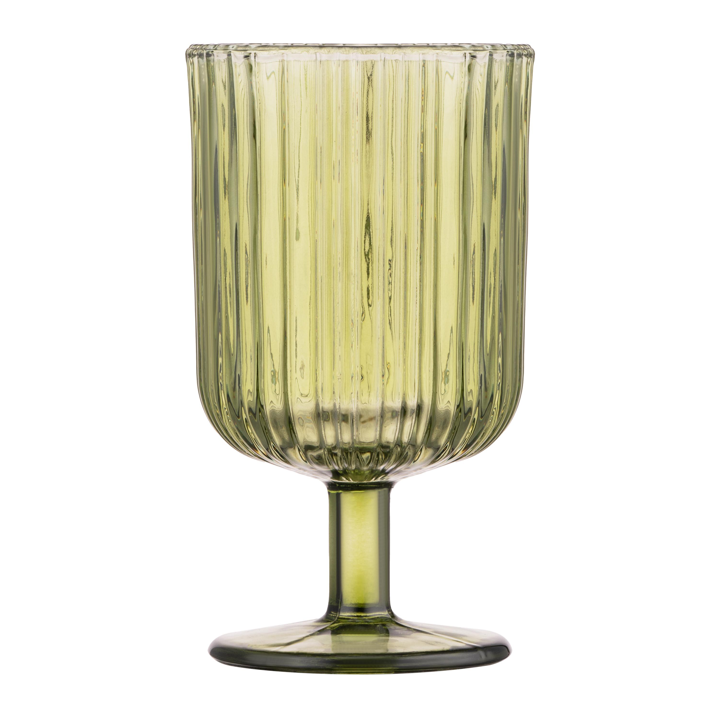 Набір келихів низьких Ardesto 2 шт. по 300 мл Зелений (AR2630GGR) - фото 2 Набір келихів низьких Ardesto 2 шт. по 300 мл Зелений (AR2630GGR) - фото 2