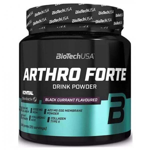 Хондропротектор (для спорту) BioTechUSA Arthro Forte 340 g /20 servings/ Black Currant