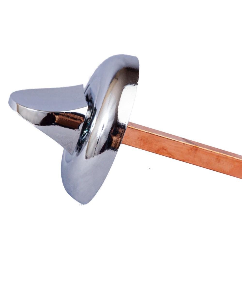 Засувка для вхідних дверей одностороння врізна Аріко квадратна Хром - фото 2 Засувка для вхідних дверей одностороння врізна Аріко квадратна Хром - фото 2