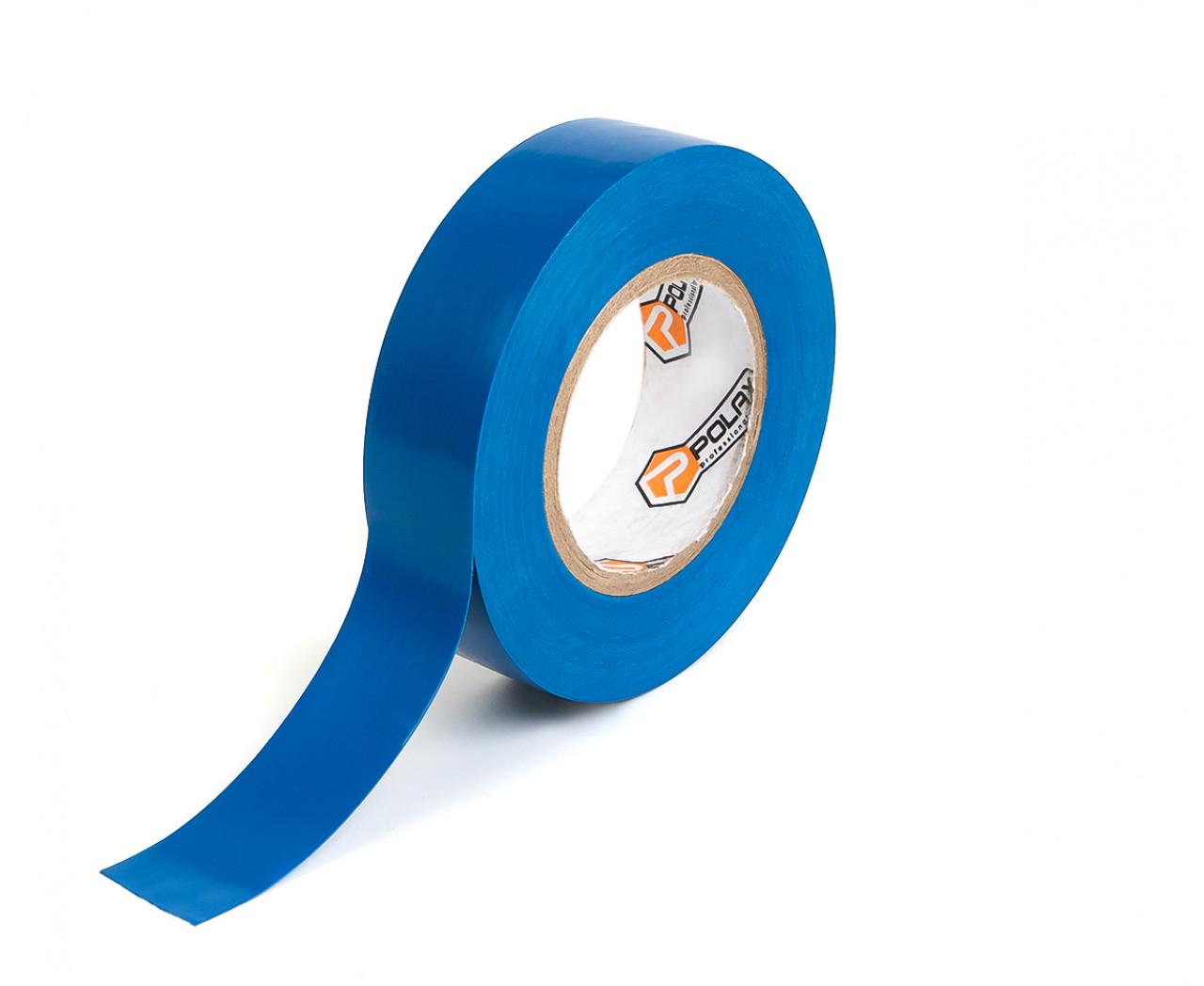 Лента изоляционная Polax ПВХ 10 м Blue (101-082)