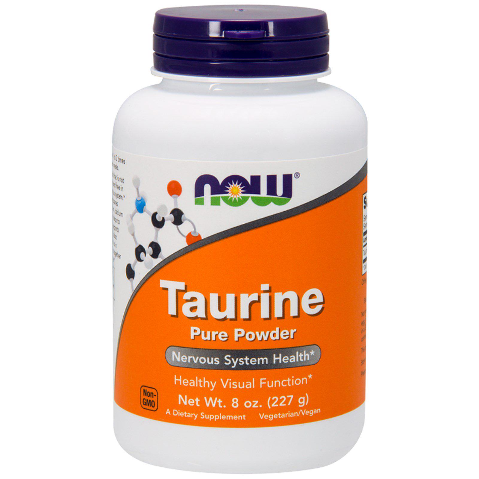 Таурин в порошке Now Foods 8 унций 227 г (NF0260)
