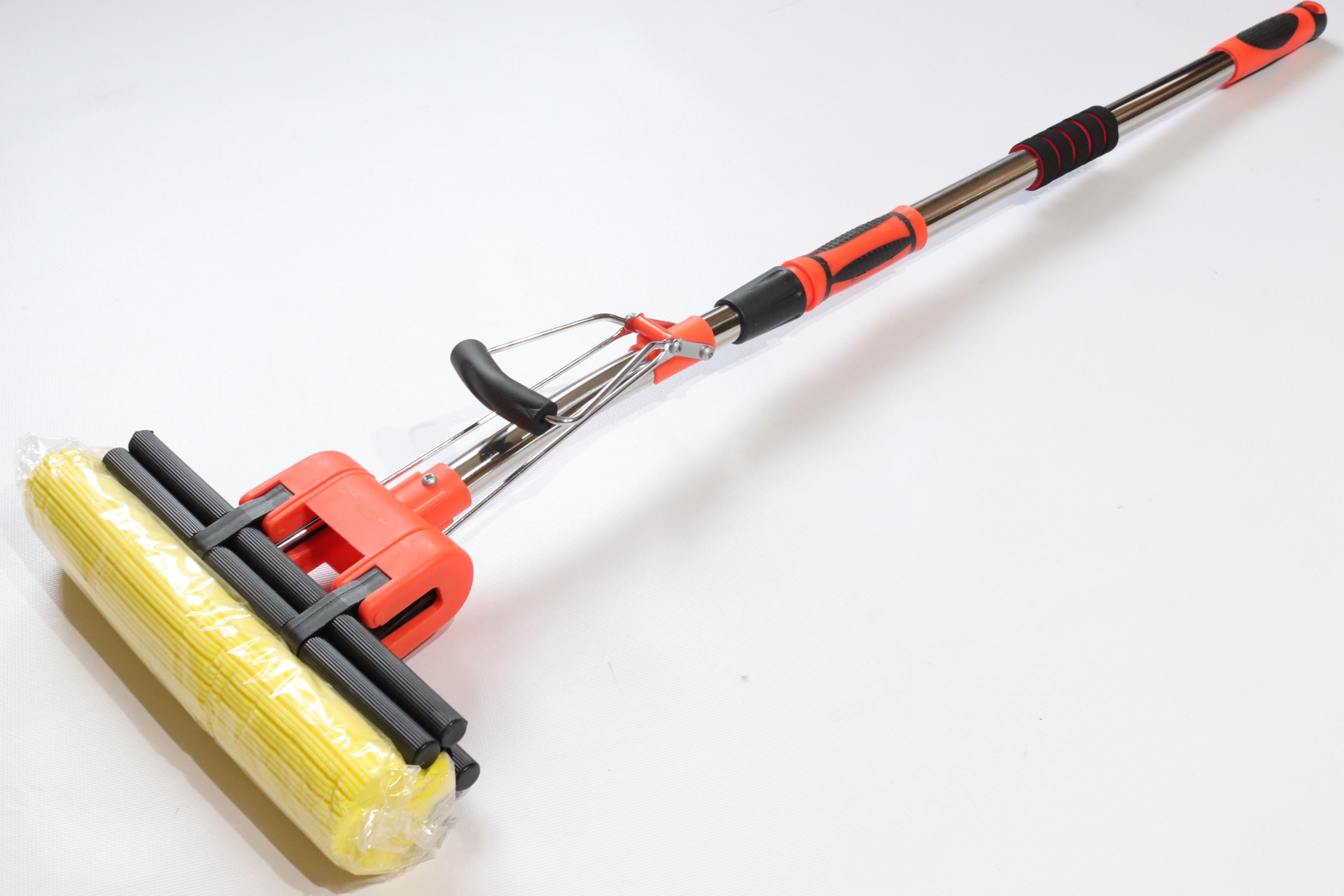 Швабра с дополнительным отжимом Кит Оранжевый (6949)