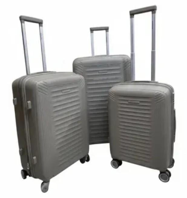 Комплект чемоданов на колесах Gems 4 3 шт. Шампань (2104619397)