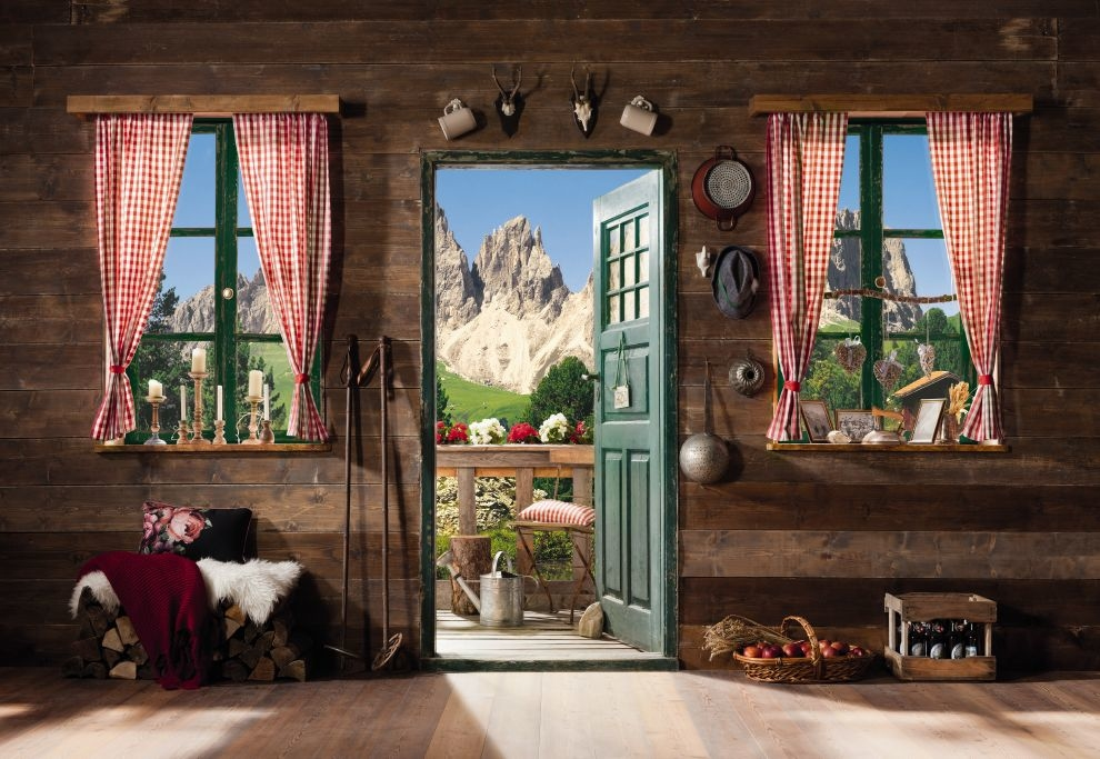 Обои Панно Komar Dolomiti бумажные моющие 368х254 см (8-955) Обои Панно Komar Dolomiti бумажные моющие 368х254 см (8-955)