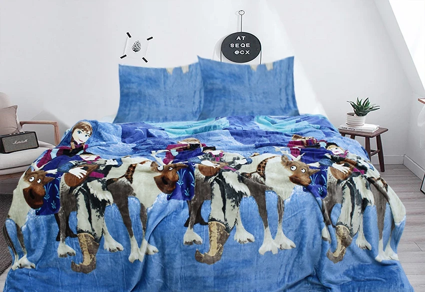 Комплект постельного белья TAG Tekstil велсофт VL101926 евро (19080)