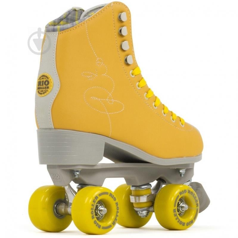 Дорослі роликові ковзани Rio Roller Signature 39.5 Yellow - фото 3