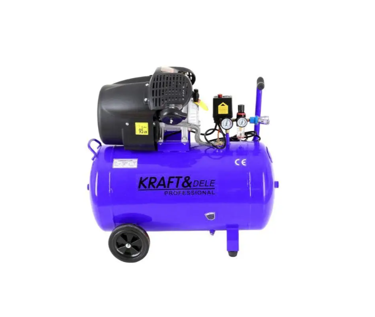 Компрессор масляный Kraft&Dele KD4065 100 л 3000 Вт (29535152)