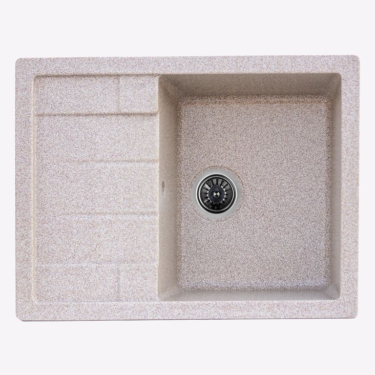 Мойка кухонная Platinum Lotos 6550S Карамель (353270)