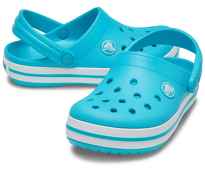 Сабо дитячі Crocs Crocband Clog Kids р. 28/29 Digital Aqua (6545)