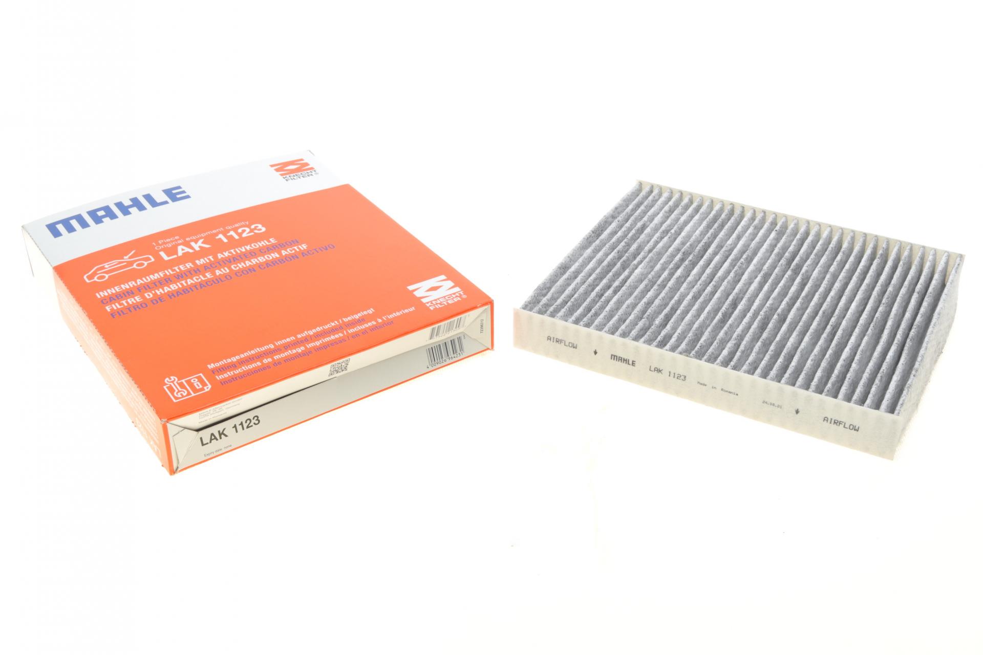 Фильтр салона KNECHT для Opel Astra K/Insignia B 15- угольный (LAK 1123)