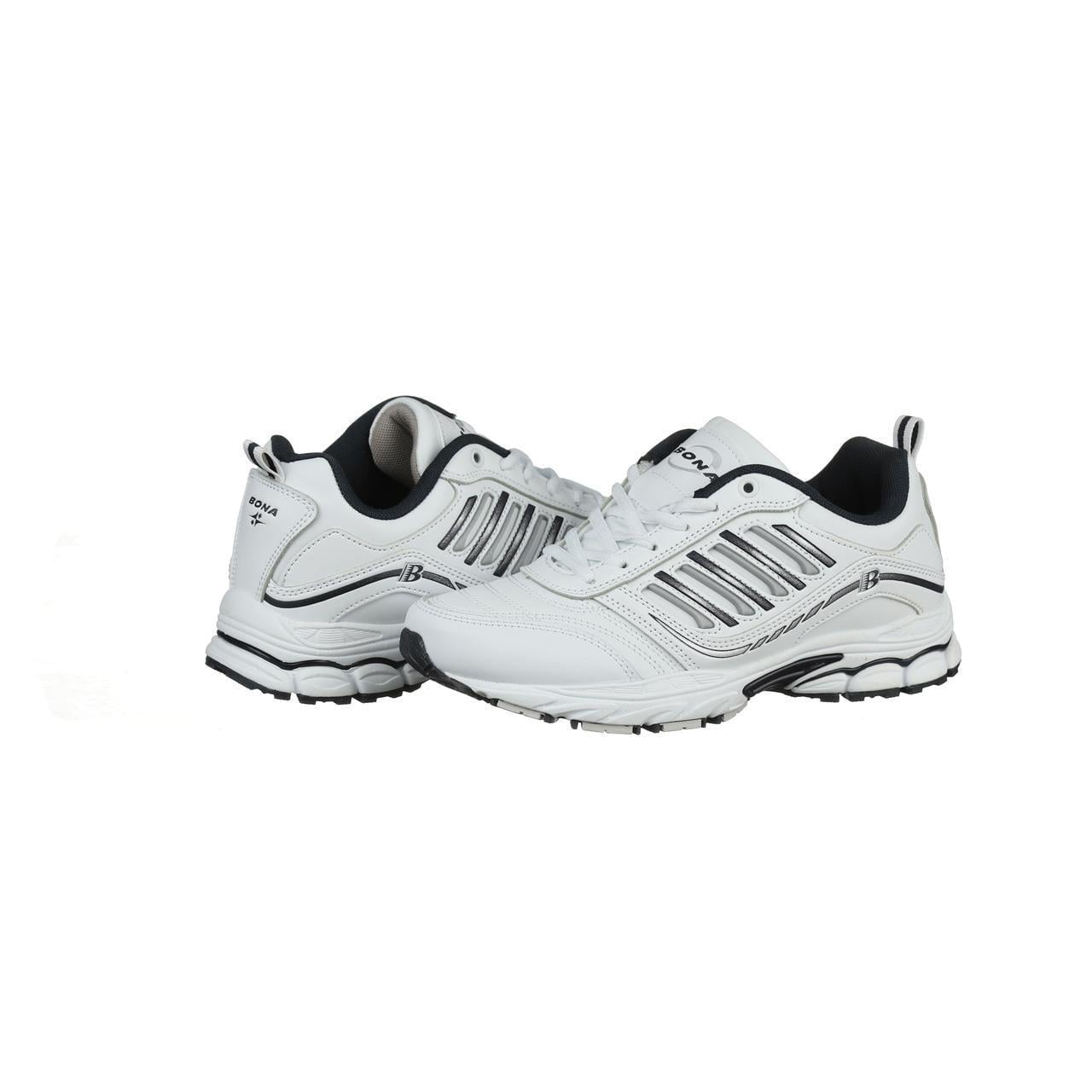 Кроссовки женские Bona 628A-2 кожаные р. 37 Белый (20412)