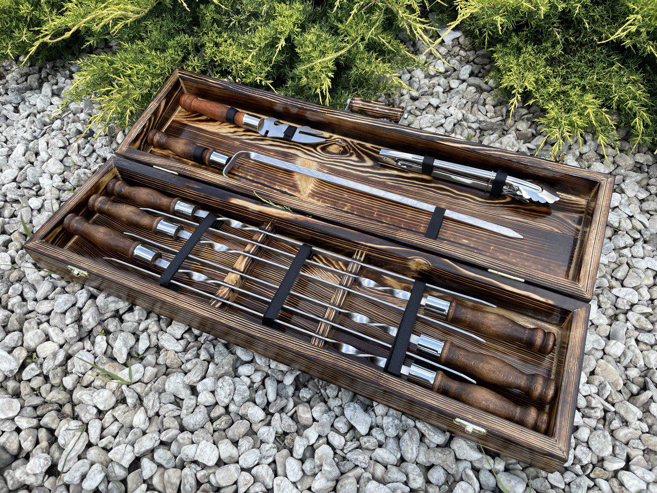 Набір шампурів Ml-Box 2 у кейсі (11220011)