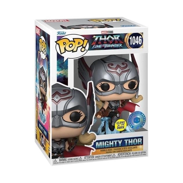 Фигурка Funko Pop Marvel Thor Love and Thunder Mighty Thor - фото 4