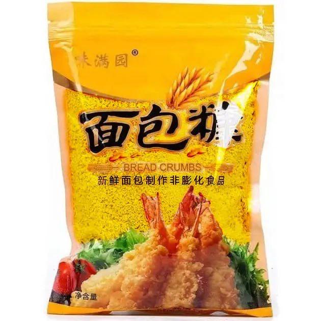 Сухари панировочные Chuzhou Panko Bread Crumbs желтые 1 кг