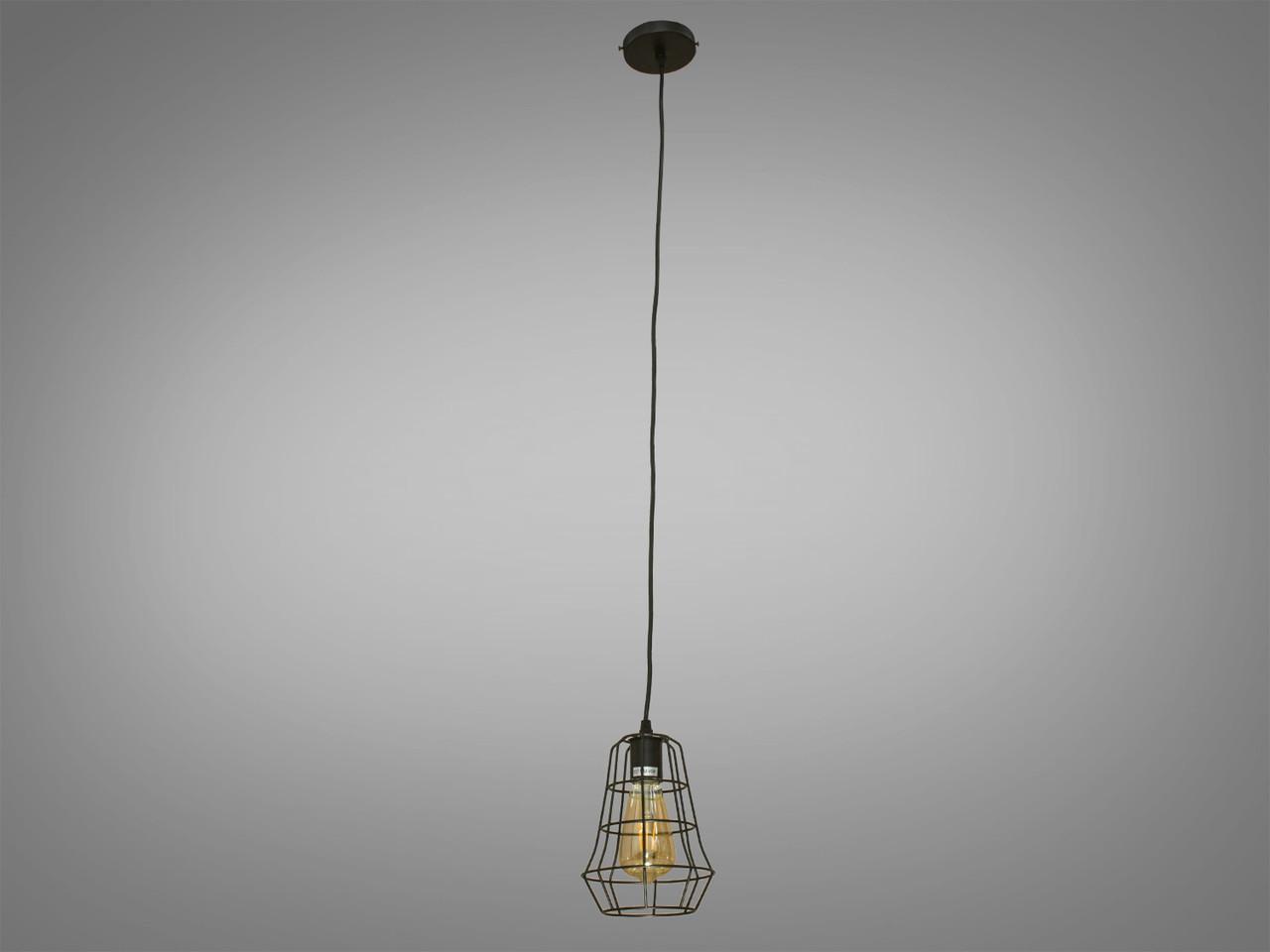 Светильник-подвес EcoLed в стиле Loft 1075/1 02 Черный