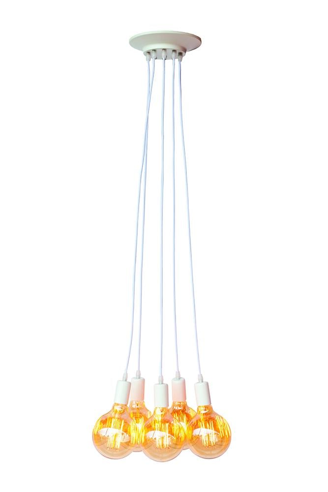 Светильник подвесной Levistella 7527120-5 WH Белый 