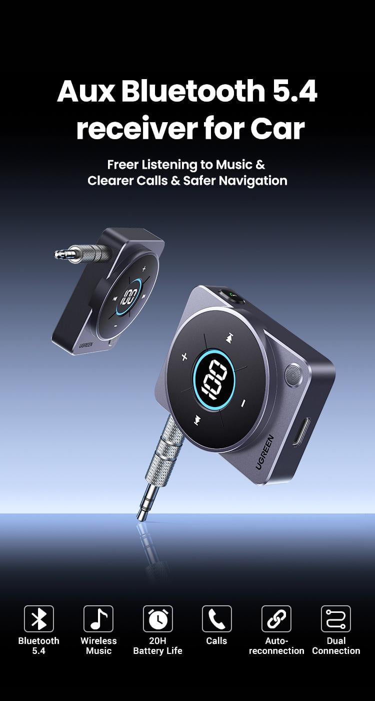 Адаптер UGREEN CM724 Bluetooth 5.4 Grey (35003) - фото 9