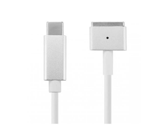 Кабель USB Type-C to MagSafe2 2 м Grey - фото 1