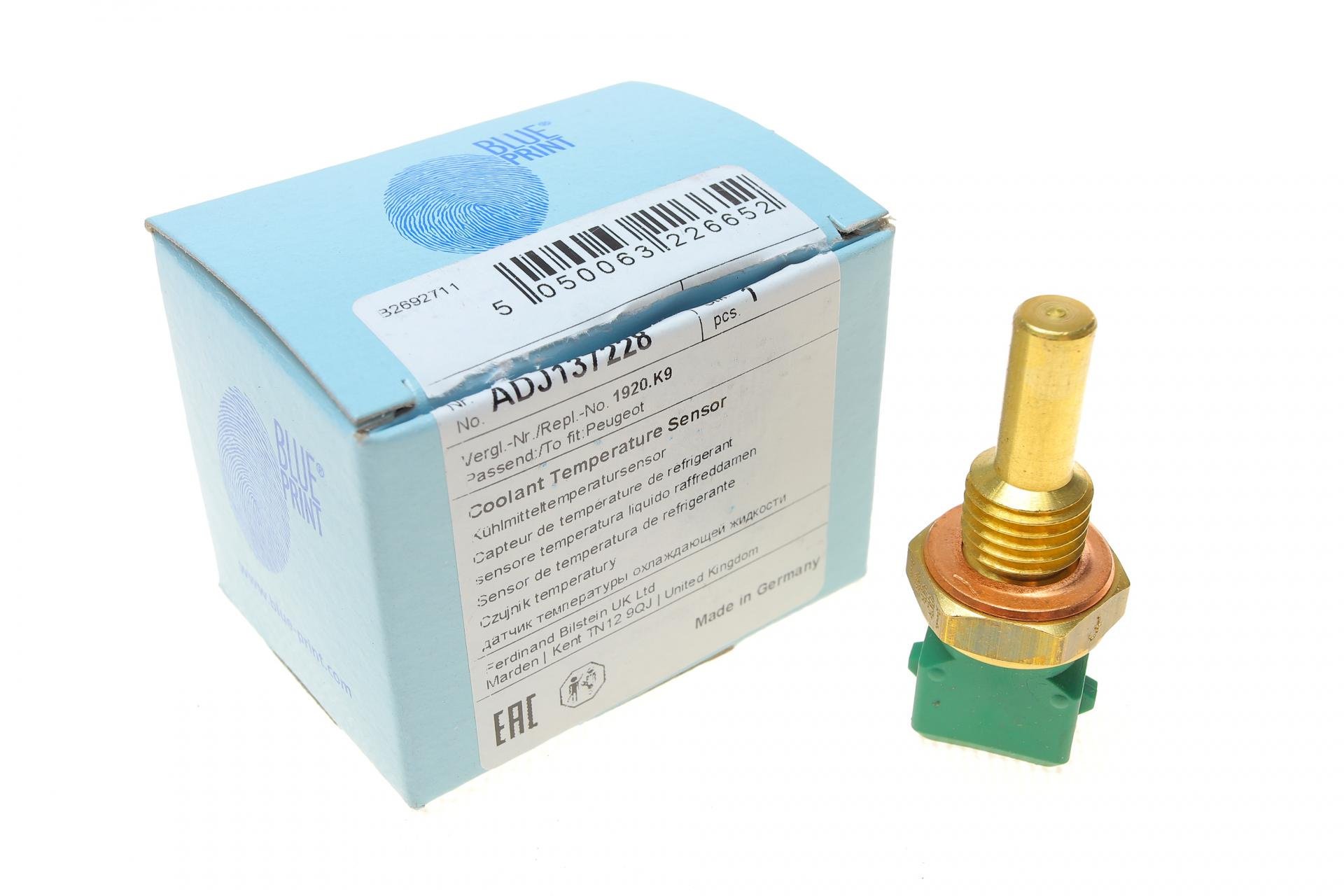 Датчик ABS BLUE PRINT (температурі охолоджуючої рідини Citroen Berlingo/Jumper 1,1/1,8i/2,0 94-2 (ADJ137228)