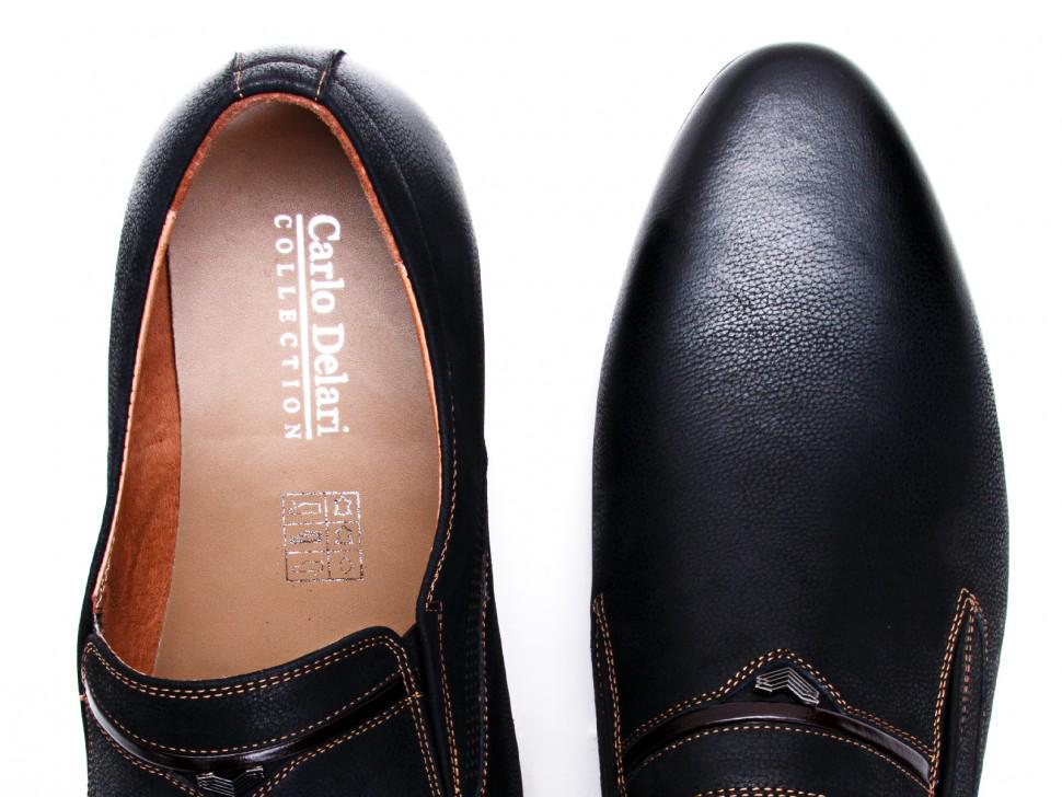 Туфли Carlo Delari 7161034 р. 41 Черный (11264) - фото 4 Туфли Carlo Delari 7161034 р. 41 Черный (11264) - фото 4