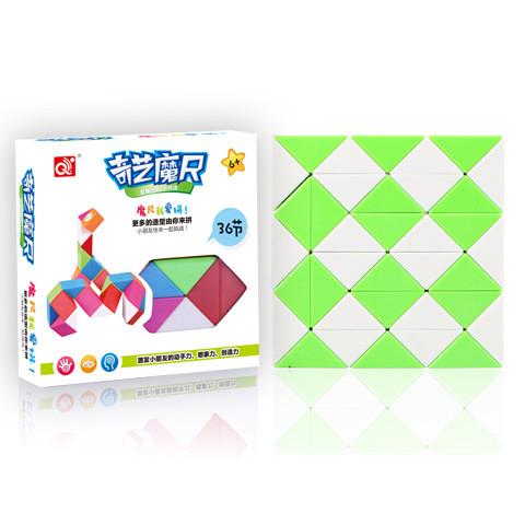 Головоломка змейка QiYi Rubik's 62 см/36 элементов Blue (136845) - фото 2 Головоломка змейка QiYi Rubik's 62 см/36 элементов Blue (136845) - фото 2