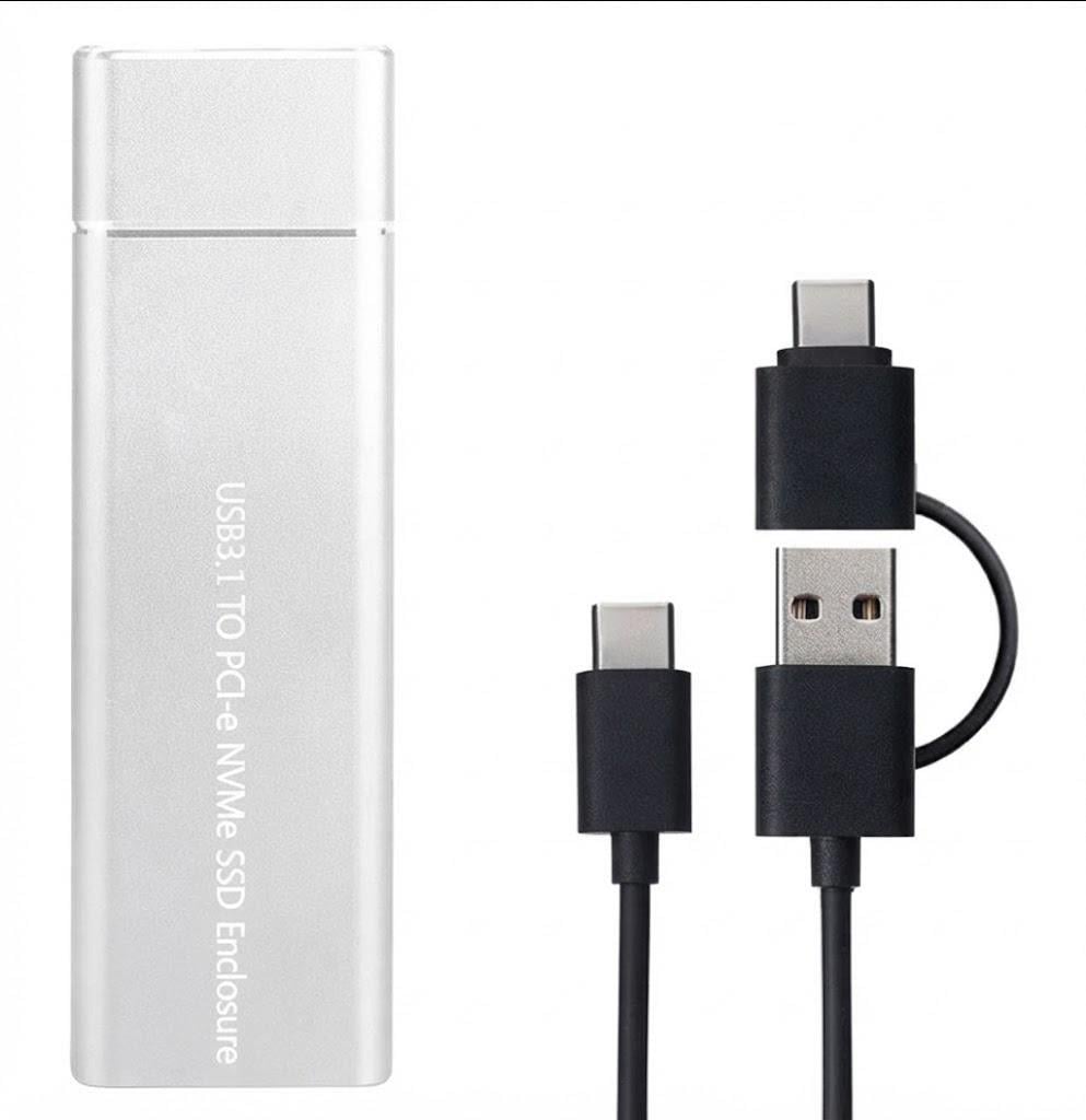 Внешний карман Type-C m.2 NVME SSD USB 3.0 M-Key NVMe-C01 (1859178195)