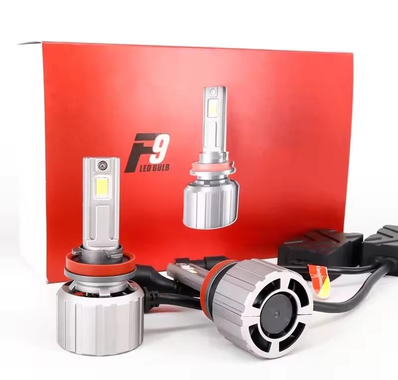 Лампи автомобільні Lightpower LED F9 15000Lm 90 Вт з цоколем H7/H11/HB3 2 шт. - фото 6